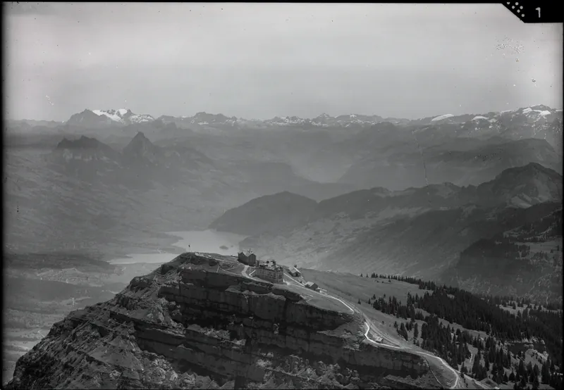 Rigi Kulm, Mythen, Glärnisch (27.06.1947)