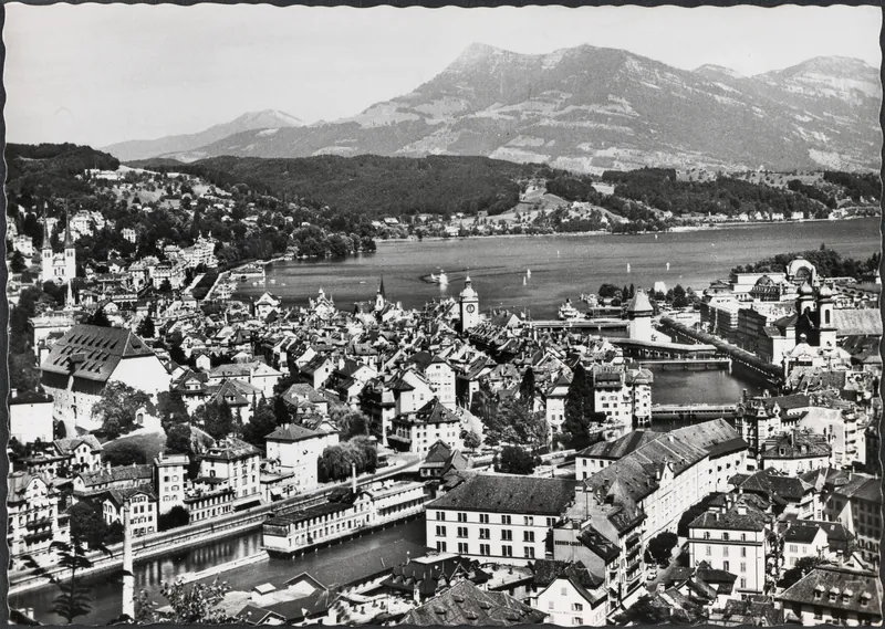 Lucerne with Rigi (ca. 1940)