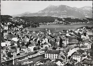 Lucerne with Rigi (ca. 1940)