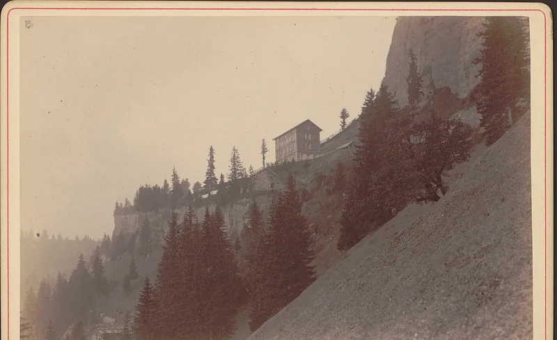 Unterstetten. Hotel von Süden (1886)