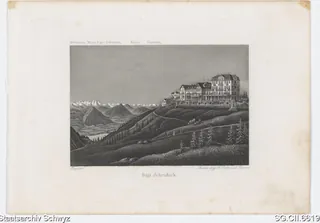 Hotel Rigi Scheidegg (ca. 1850)