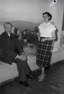 German Chancellor Konrad Adenauer on the Rigi (1950-1960)