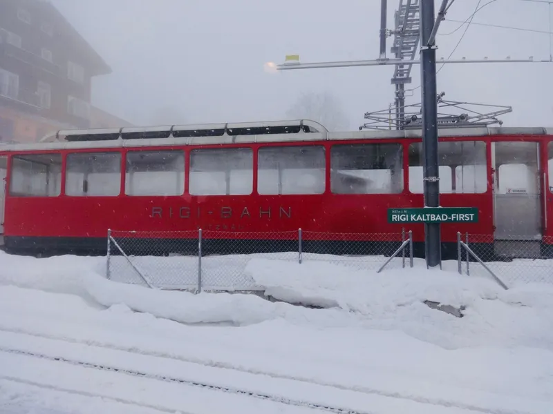 Rigi-Bahn and the Winter (2017-11-24 18:57:02)