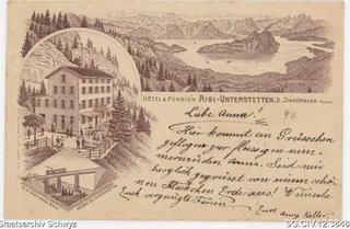 Hotel und Pension Rigi-Unterstetten (1899)