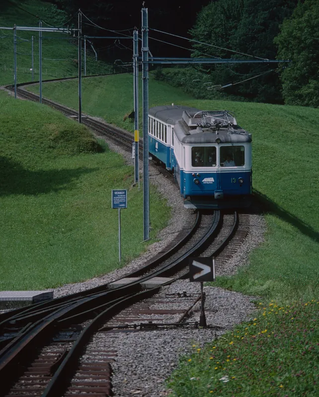 Arth, Goldau, Arth-Rigi-Bahn ARB, today Rigibahnen AG (8/1994)