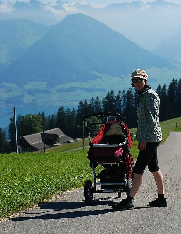 Descent to Rigi Kaltbad