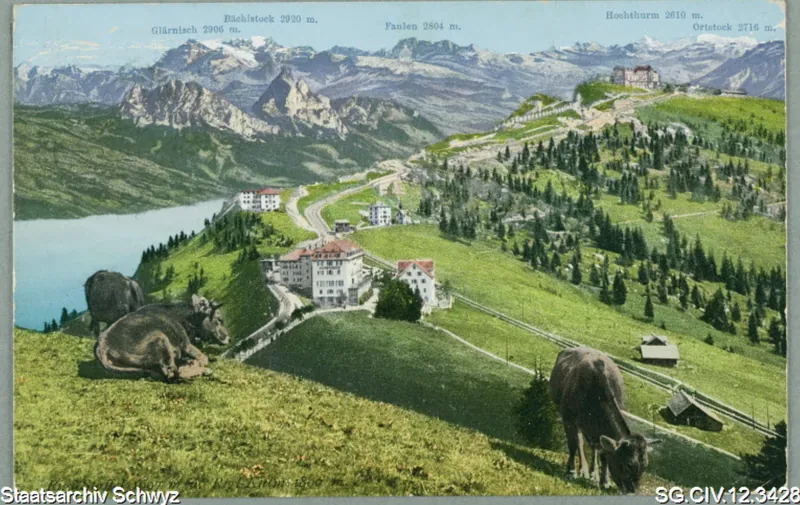 Rigi Staffel, Rigi Kulm (vor 1912)