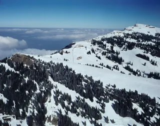 Rigi with Rotstock (02.02.1977)