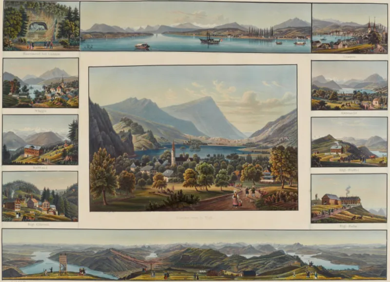 Seewen vers le Rigi (from 1836)