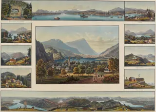 Seewen vers le Rigi (from 1836)