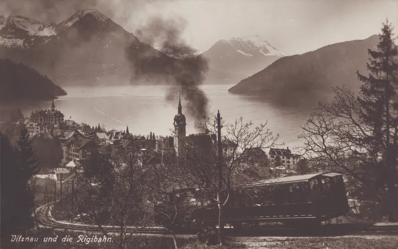 Vitznau and the Rigi Railway (vor 10.05.1913)
