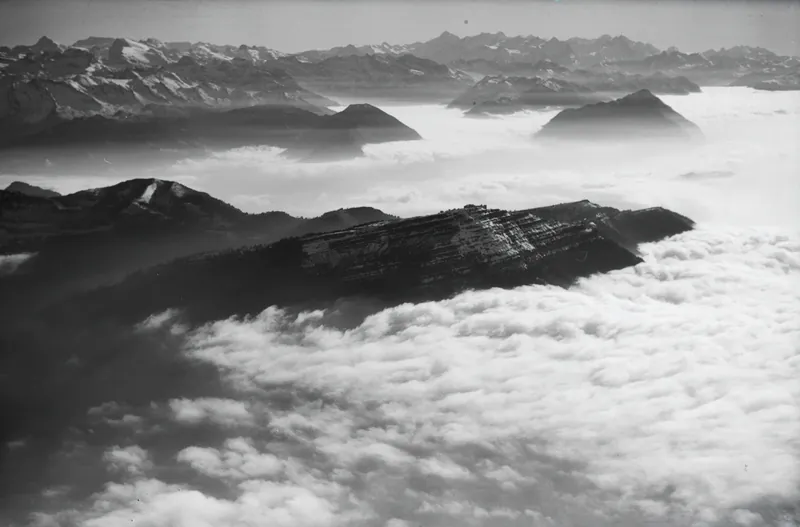 Rigi with Stanserhorn and Buochserhorn (08.10.1934)