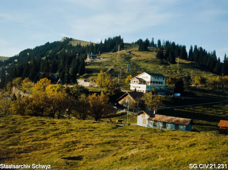 Berggasthaus Rigi Bärenstube, Rigi Kaltbad (First) (zwischen 1950 und 1980)
