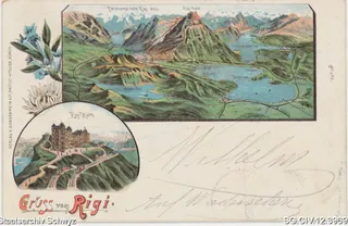 Gruss vom Rigi: Panorama rund um die Rigi (1911)