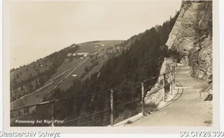 Felsenweg bei Rigi-First (keine Angabe)