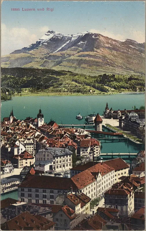 Lucerne and Rigi (vor 1.2.1919)
