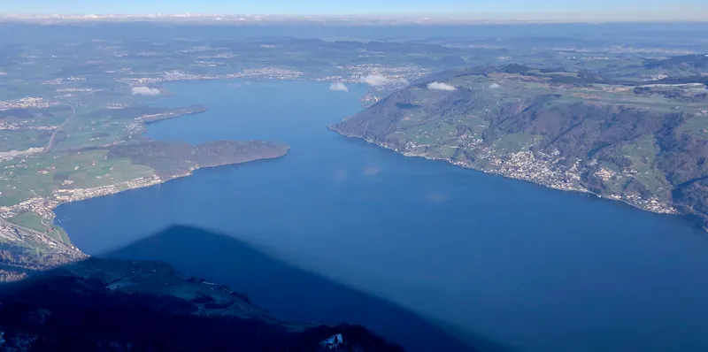 Zugersee von der Rigi (2018-12)