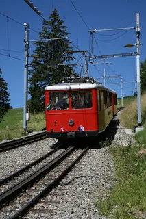 Weggis, Rigi Kaltbad-First, former VRB station, today Rigi Bahnen AG RB (07.08.2016)