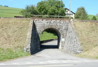Küssnacht am Rigi, Grossmatt, SBB culvert (08.09.2015)