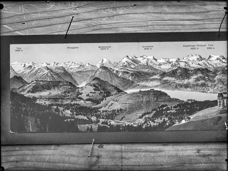 Rigi , Panorama [Kartenmaterial] (approx. 1912)