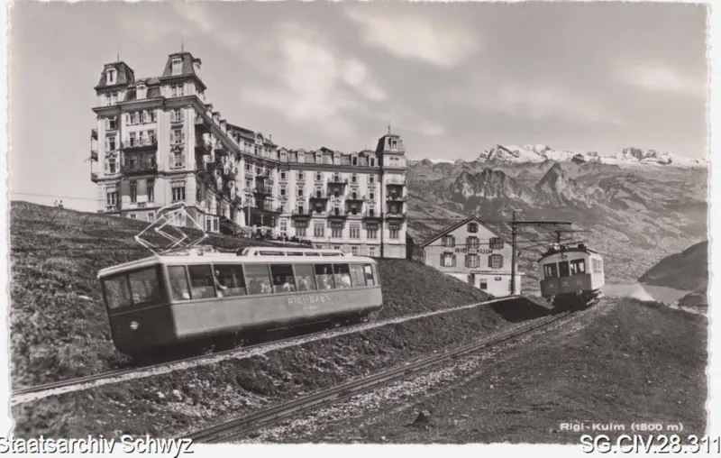 Rigi-Kulm (1800 m) (zwischen 1875 und 1952)