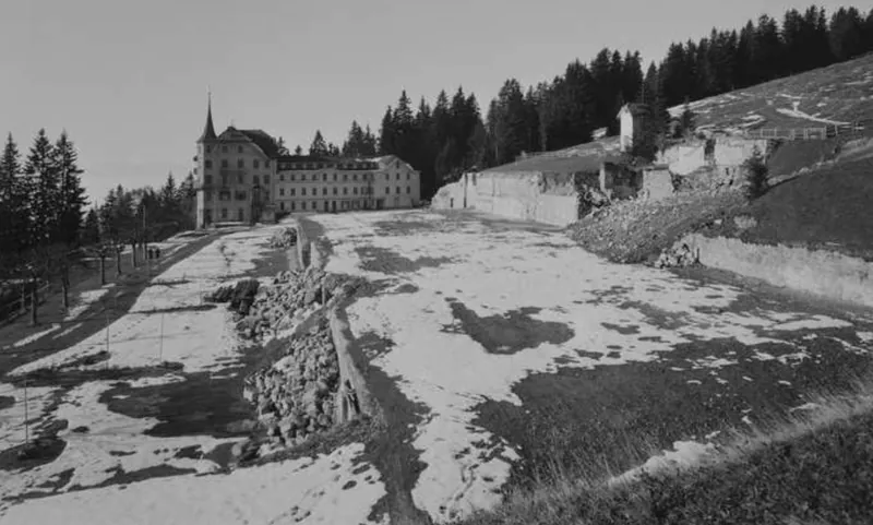 Grand-Hotel Rigi Kaltbad, Ruine (1961)