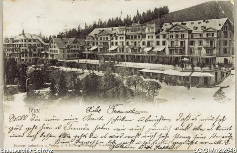 Rigi-Kaltbad: Gesamtanlage (1902)