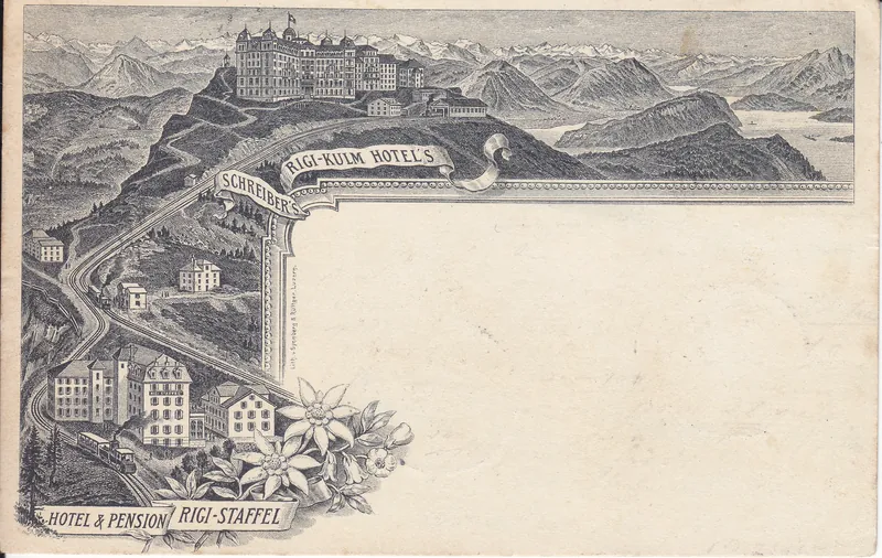 Rigi Postcard, 1894 (1894)