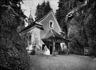 Rigi Kaltbad, Wallfahrtskapelle St. Michael, Aussenansicht (1928)