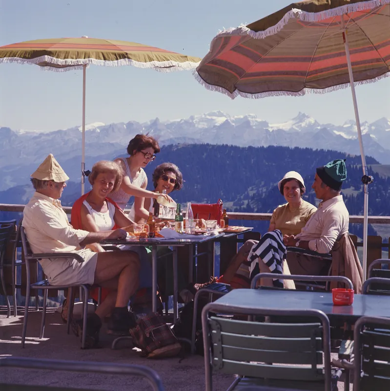 Rigi, Hotel Observation Deck (ca. 01/1991)