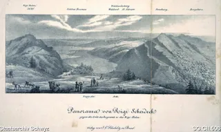 Rigi-Scheidegg: Panorama (1800 - 1850)