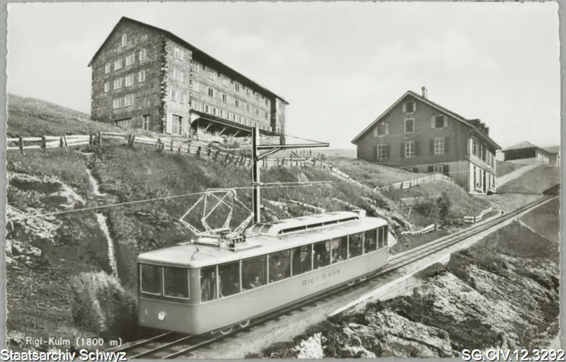 Hotel Rigi-Kulm, Station der Rigi-Bahn, Rigi-Kulm (keine Angabe)