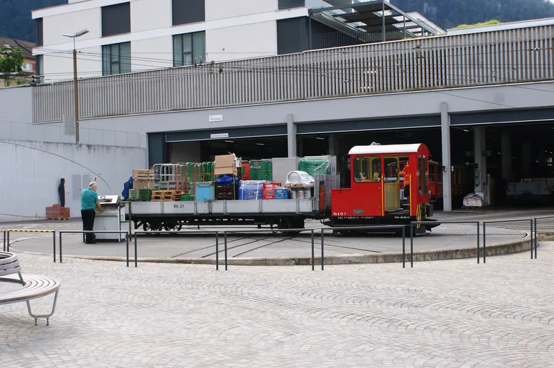 Rack railway Vitznau to Rigi (Kulm)-railway station Kaltbad-First-station Vitznau-turntable-05ASD (2023-09-04)