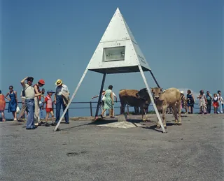 Rigi Kulm, triangulation point (1975)
