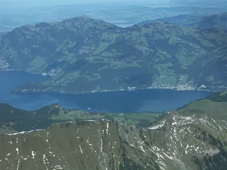 Rigi Gersau from Ju-52 HB-HOT (2010-10-02)