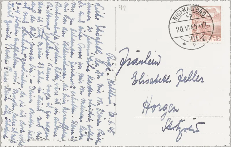 Rigi cold bath, way to the Känzeli (vor 20.6.1945)
