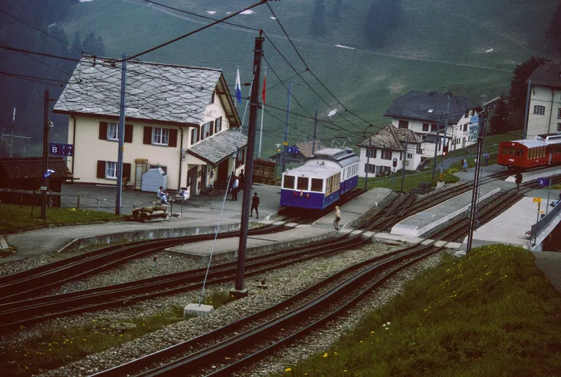 Arth, Goldau, Arth-Rigi-Bahn ARB, today Rigibahnen AG (6/1995)