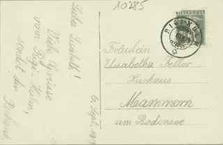 Rigi Kulm with the Bernese Alps (vor 06.09.1919)