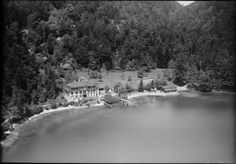 Immensee, Baumgarten, Hotel Baumgarten am Zugersee (9.6.1948)