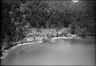 Immensee, Baumgarten, Hotel Baumgarten am Zugersee (9.6.1948)