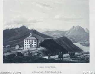 Gasthaus Rigi Staffel (ca. 1845)
