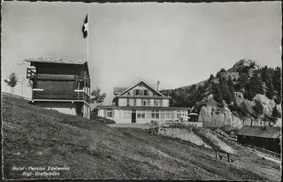 Hotel-Pension Edelweiss, Rigi-Staffelhöhe (vor 12.9.1942)