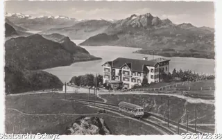 Rigi-Staffel und Hotel Felchlin (vor 01.01.1957)