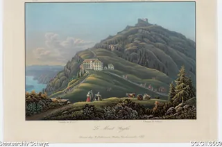 Rigi-Staffel und Rigi-Kulm (ca. 1840)