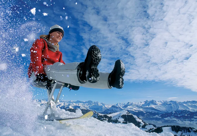 Mt. Rigi 'Queen of the Swiss Mountains' in Winter