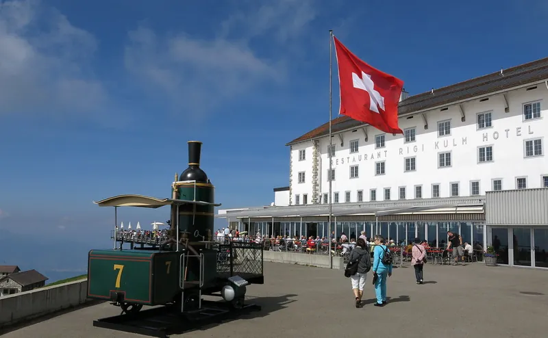 Trip to Rigi mountain, Switzerland