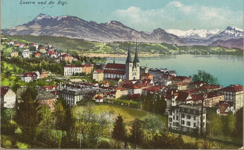 Lucerne, And the Rigi (vor 15.02.1919)