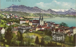 Lucerne, And the Rigi (vor 15.02.1919)