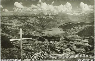 Rigi-Kulm, Goldau, Lauerzererzersee, Mythen (1948)