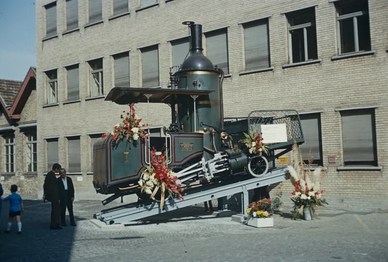 Winterthur, Swiss Locomotive and Machine Works SLM, ARB, UHS, Office 1002, Rigi rack-and-pinion locomotive 7 (unbekannt)